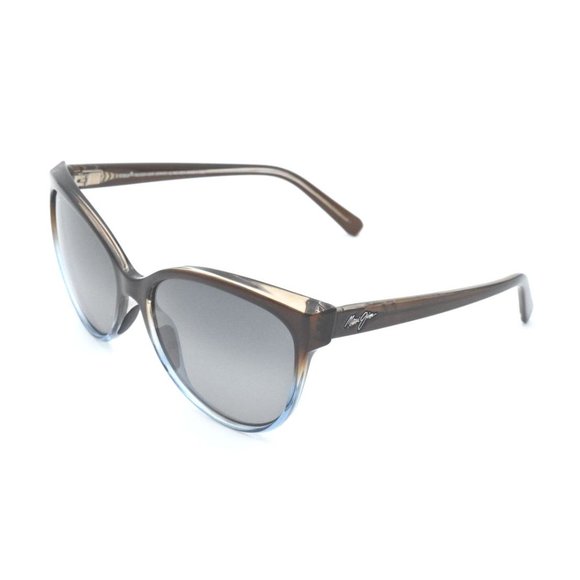 Maui Jim Olu Olu Mj 537-01F Translucent Dark Chocolate/Neutral Grey Pola… main image 4